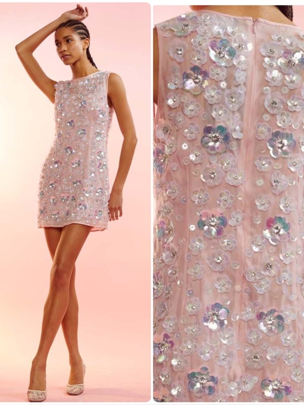 Cynthia Rowley 3D Little Blossom Floral Dress